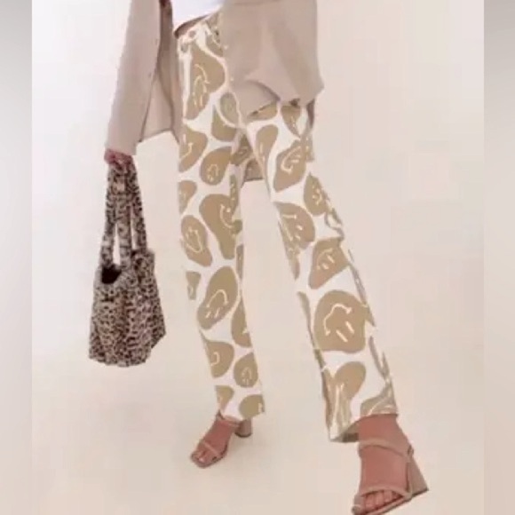 BAILEY ROSE High Rise Smiley Face Jean - Picture 1 of 12